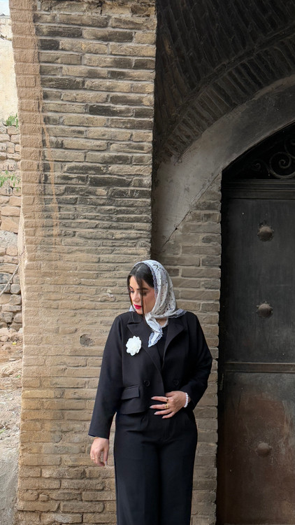 کراپ کت و شلوار