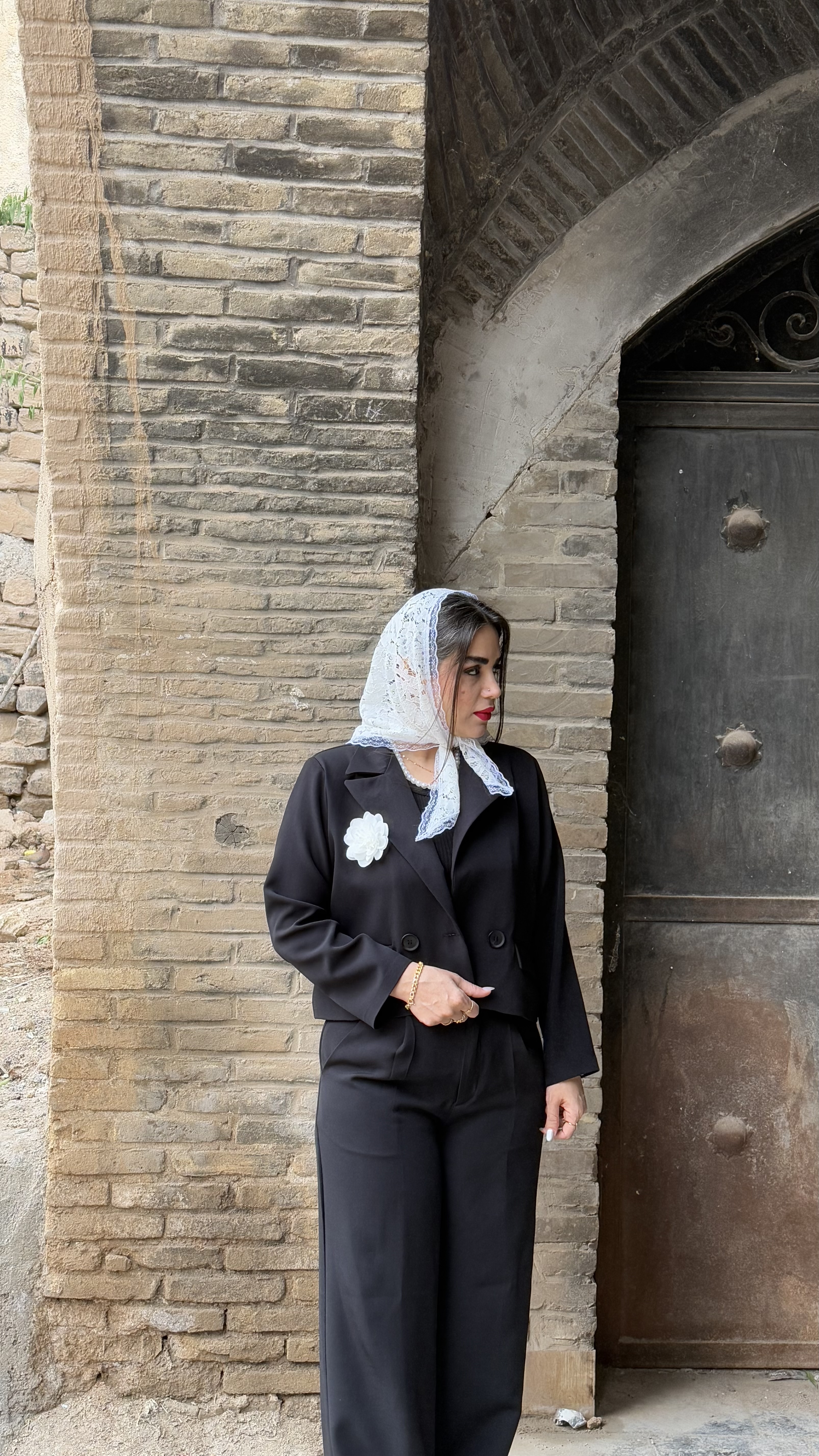 کراپ کت و شلوار